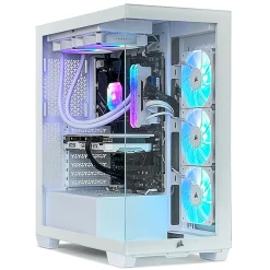 CORSAIR iCUE 3500X – Intel Core I7 12700KF – RTX 4060 – 16Go DDR4 3600Mhz – SSD 1To Blanc