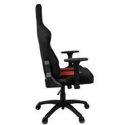 Corsair TC100 RELAXED Fabric Noir/Rouge