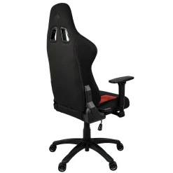 Corsair TC100 RELAXED Fabric Noir/Rouge
