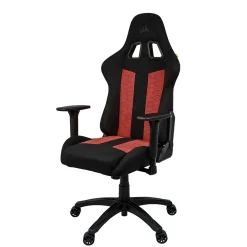 Corsair TC100 RELAXED Fabric Noir/Rouge