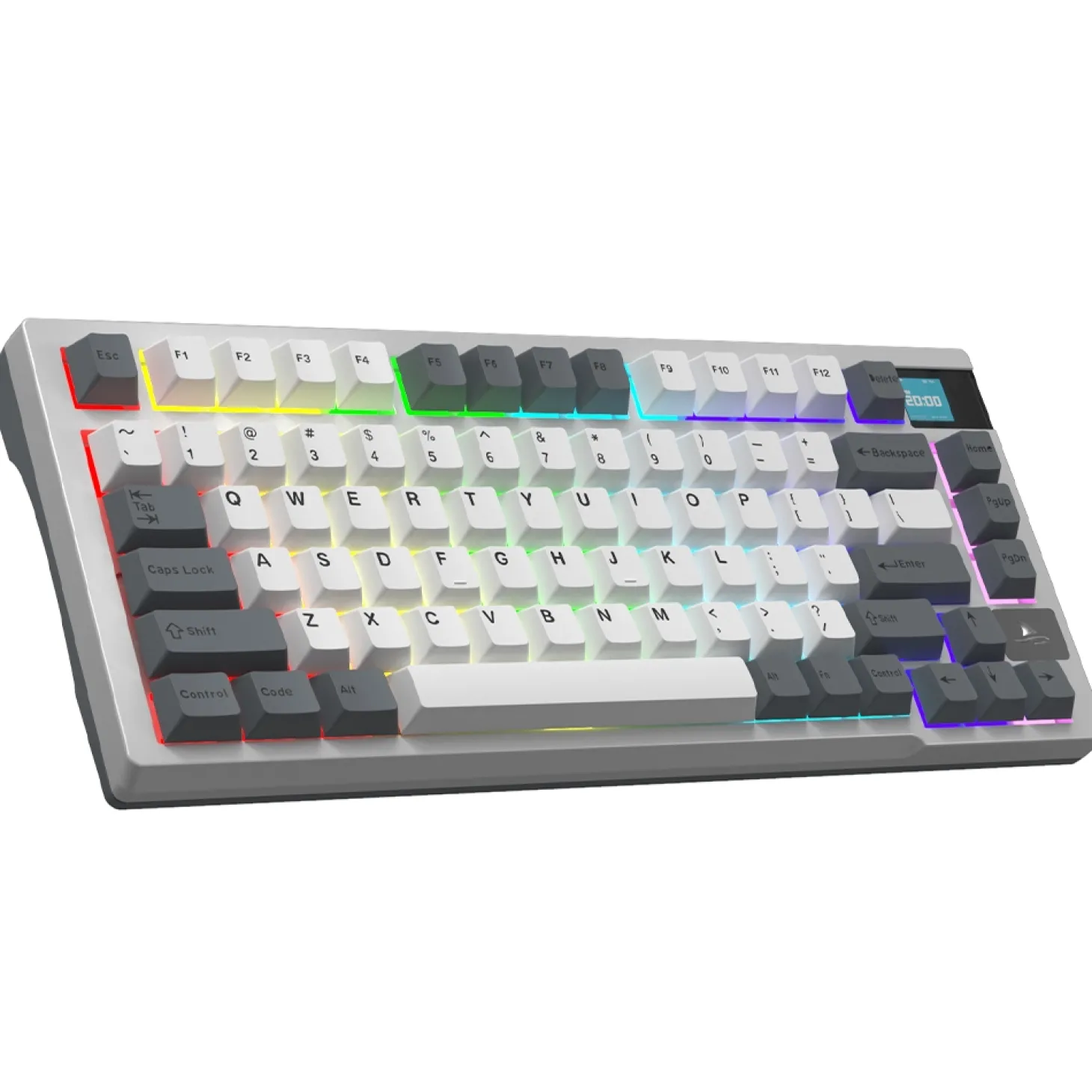 Darmoshark K8 Wireless Blanc/Gris ANSI US