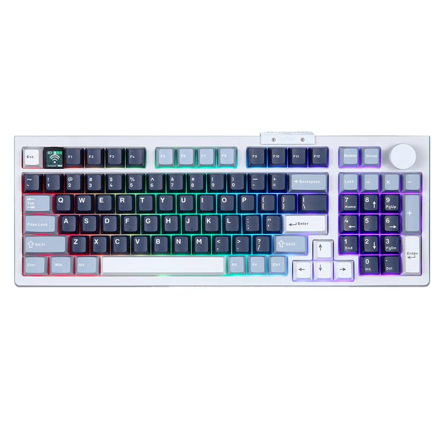 Darmoshark TOP98 RGB Wireless Blanc ANSI US
