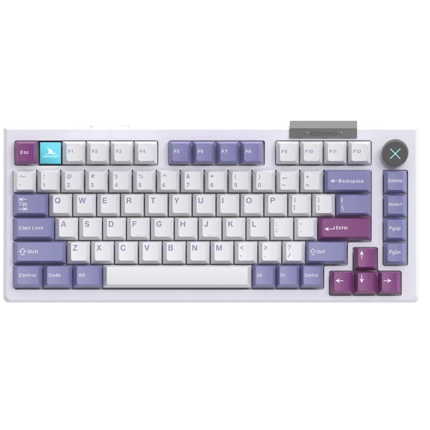 Darmoshark TOP75 Wireless Blanc ANSI US