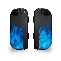 Draw My Pad Joycons Switch Blue Fire