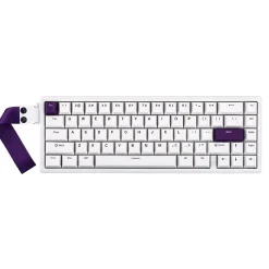Epomaker HE68 ANSI US White Purple