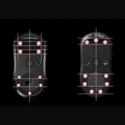 EspTiger YanZi Patins Universel DIY Dots Rose