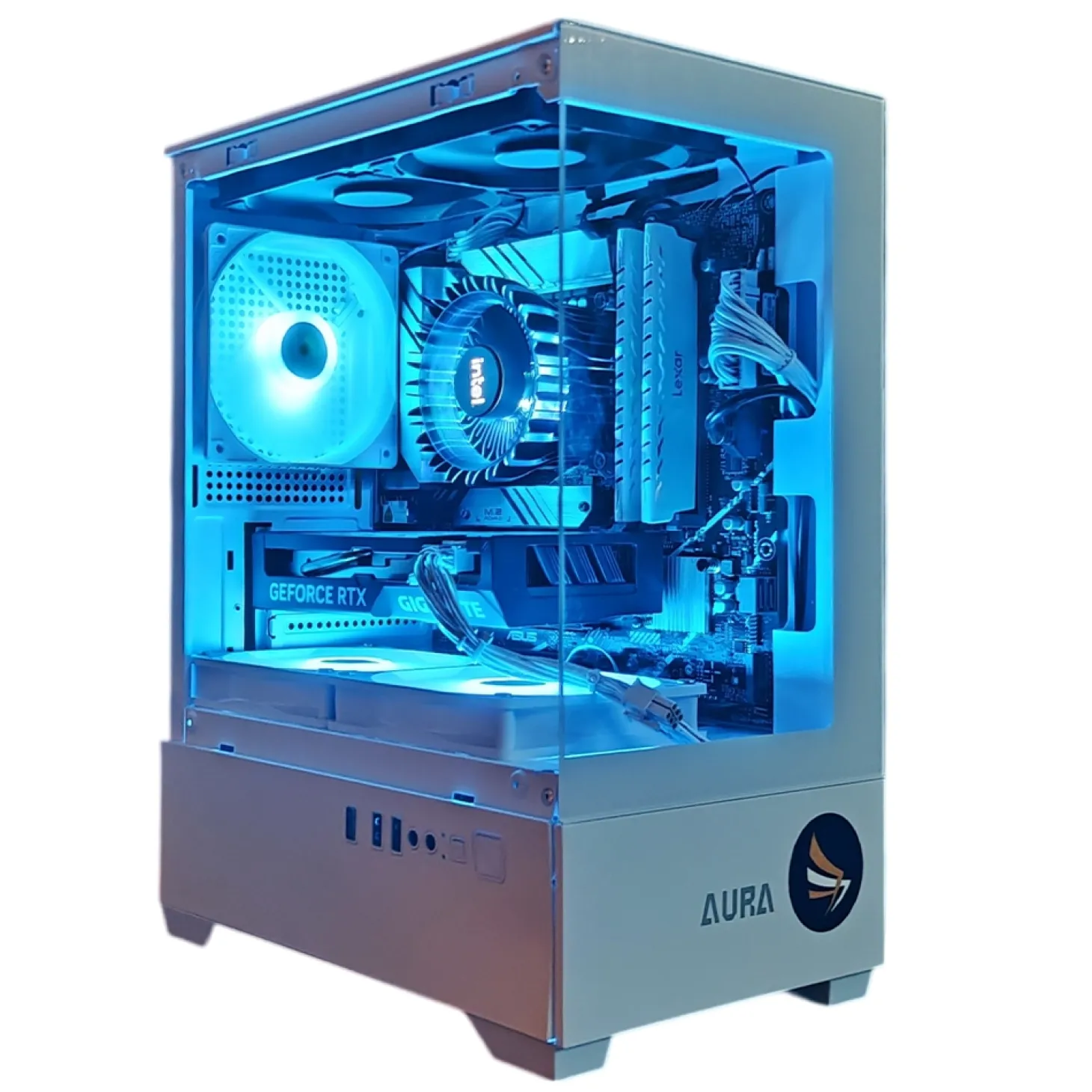 E-Ven Aura – RTX 5050 – Intel Core i5-12400F – 16Go DDR4 3600Mhz – SSD 1To