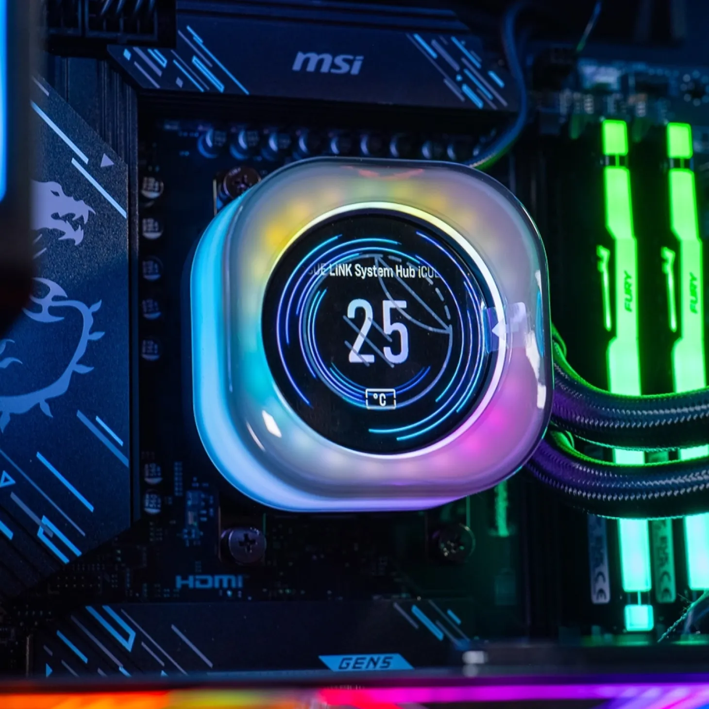 FlowUp LVL 7 – RTX 5090 – AMD Ryzen 7 9800X3D – 32Go DDR5 – SSD 2To