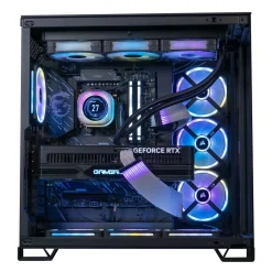 FlowUp LVL 6 – RTX 5080 – AMD Ryzen 7 9800X3D – 32Go DDR5 – SSD 2To