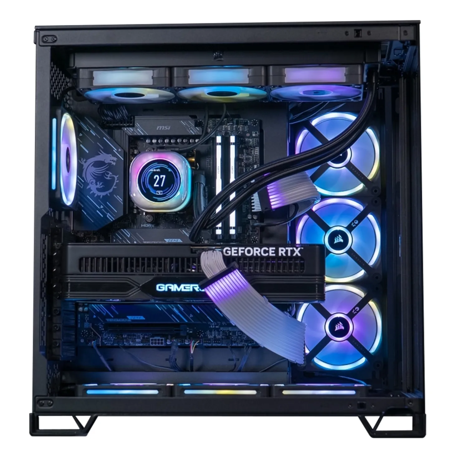 FlowUp LVL 6 – RTX 5080 – AMD Ryzen 7 9800X3D – 32Go DDR5 – SSD 2To