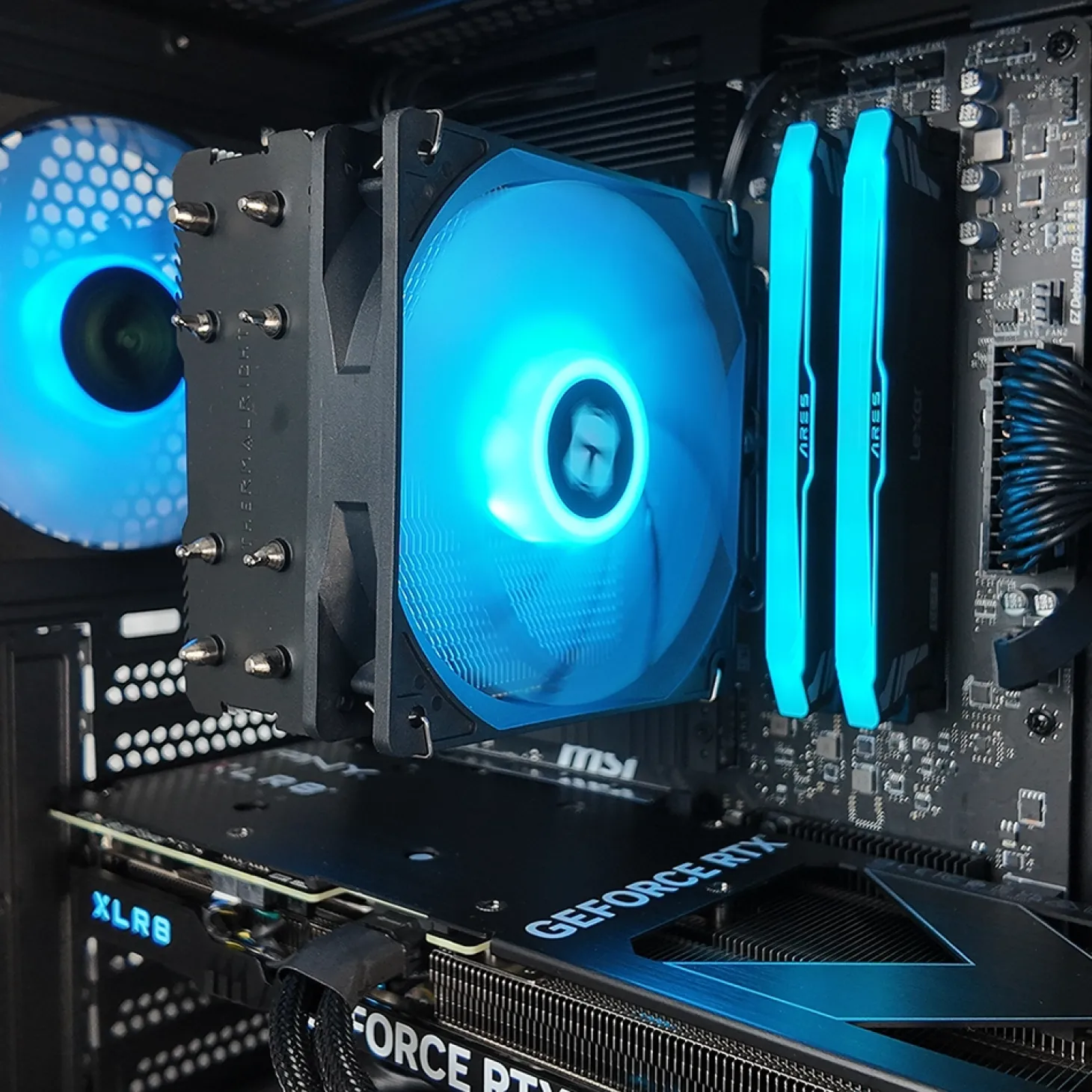 ForzaPC Platine – RTX 5070 – AMD Ryzen 5 7500F – 32Go DDR5 6000Mhz – SSD 1To