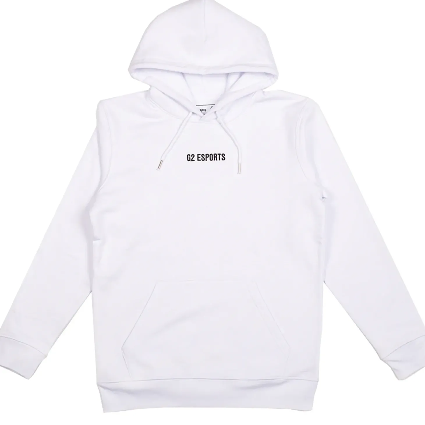 G2 Esports Hoodie Minimal Blanc