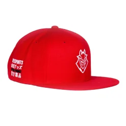 G2 Esports Snapback Essential Rouge