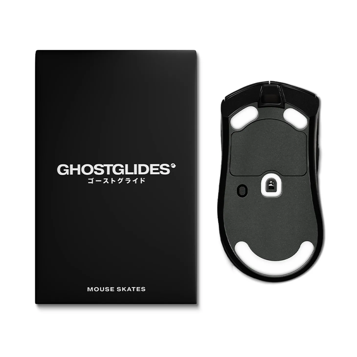 Ghostglides Edgerunner Patins PTFE Razer Deathadder V3 Pro