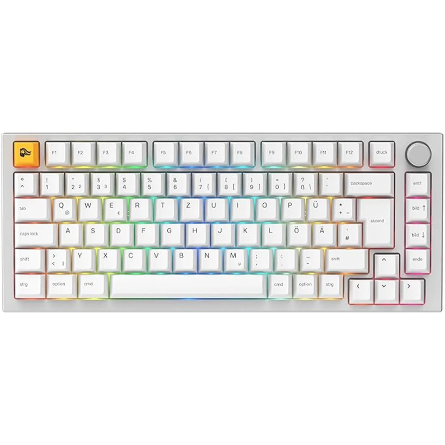 Glorious GMMK Pro Prebuilt 75% Blanc