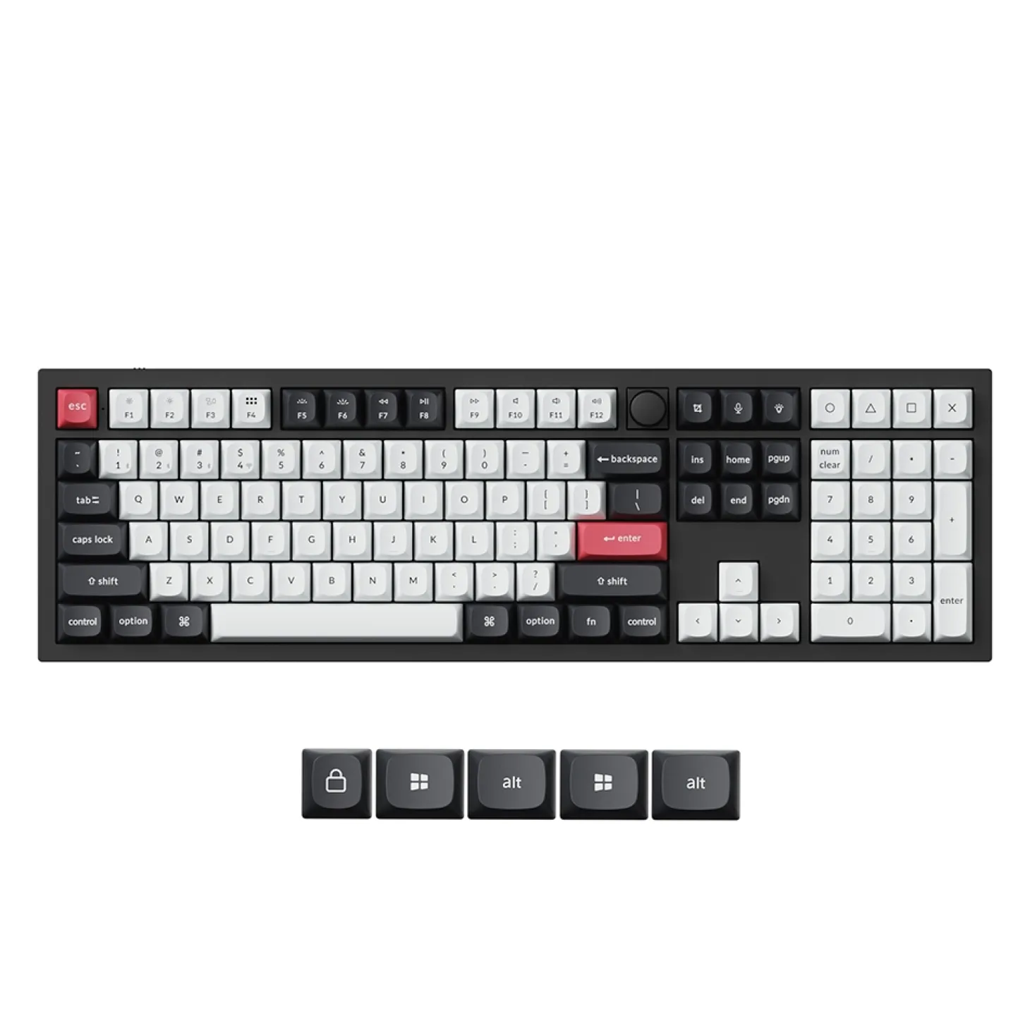Keychron Q6 HE Wireless ANSI US Noir