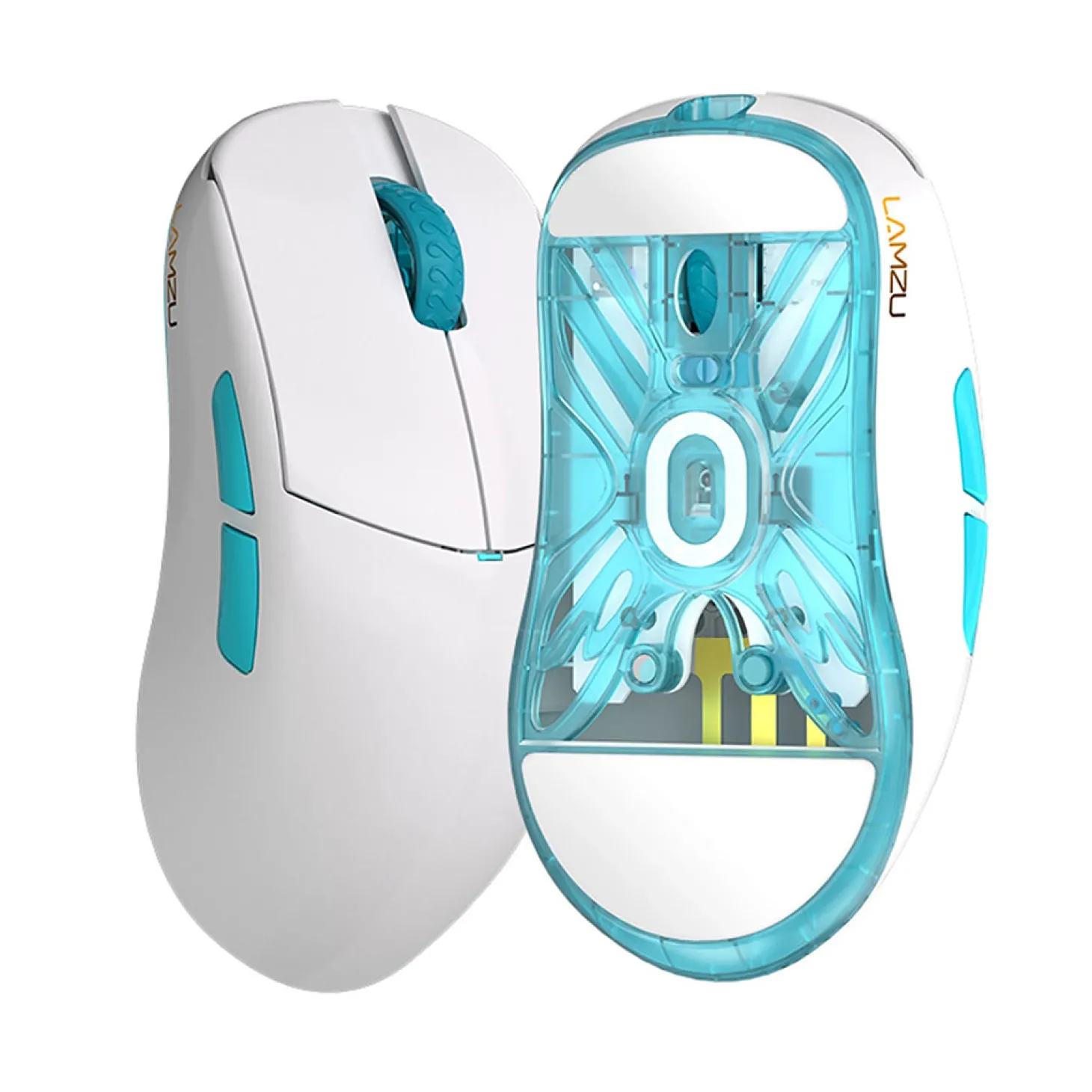 Lamzu Atlantis OG V2 Pro Wireless Polar White