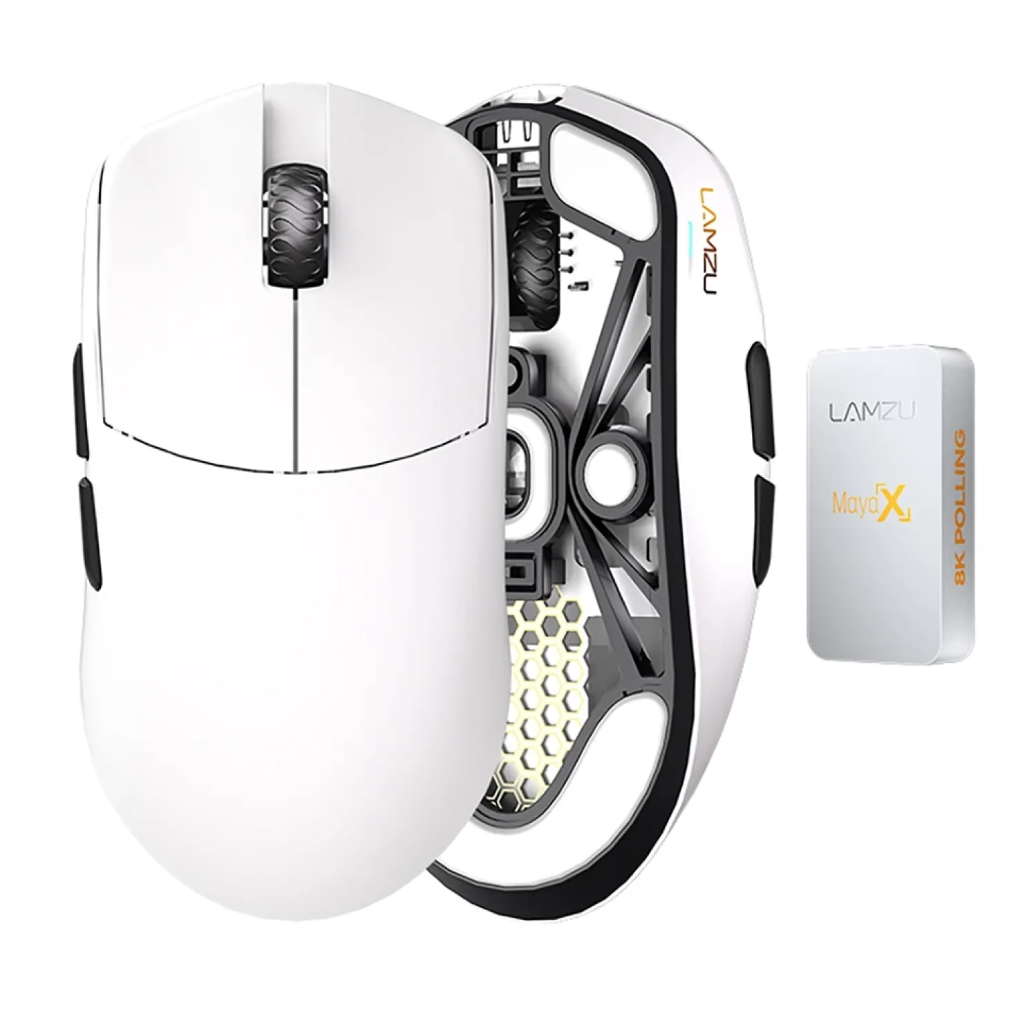 Lamzu Maya X 8K Wireless Blanc