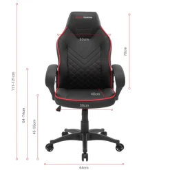 Mars Gaming MGCX ONE Noir/Jaune