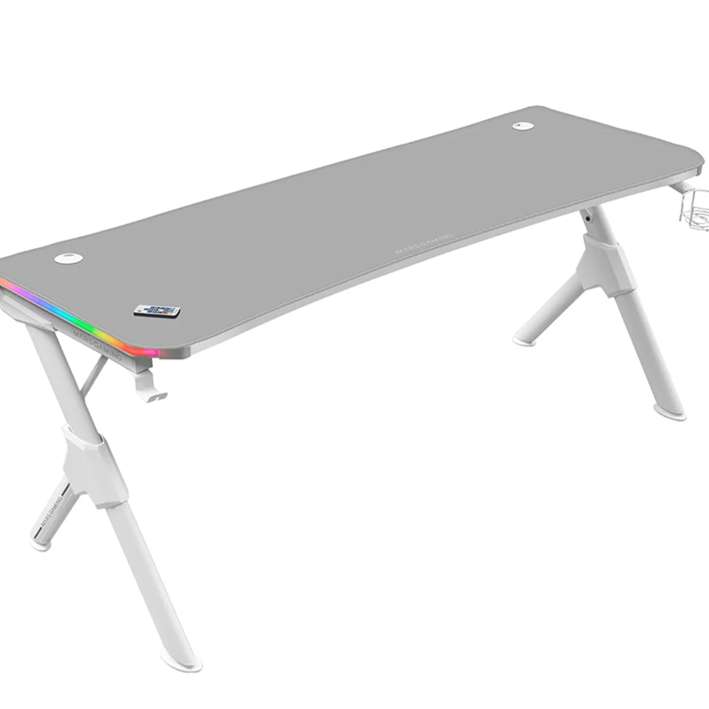 Mars Gaming MGDXL RGB Blanc