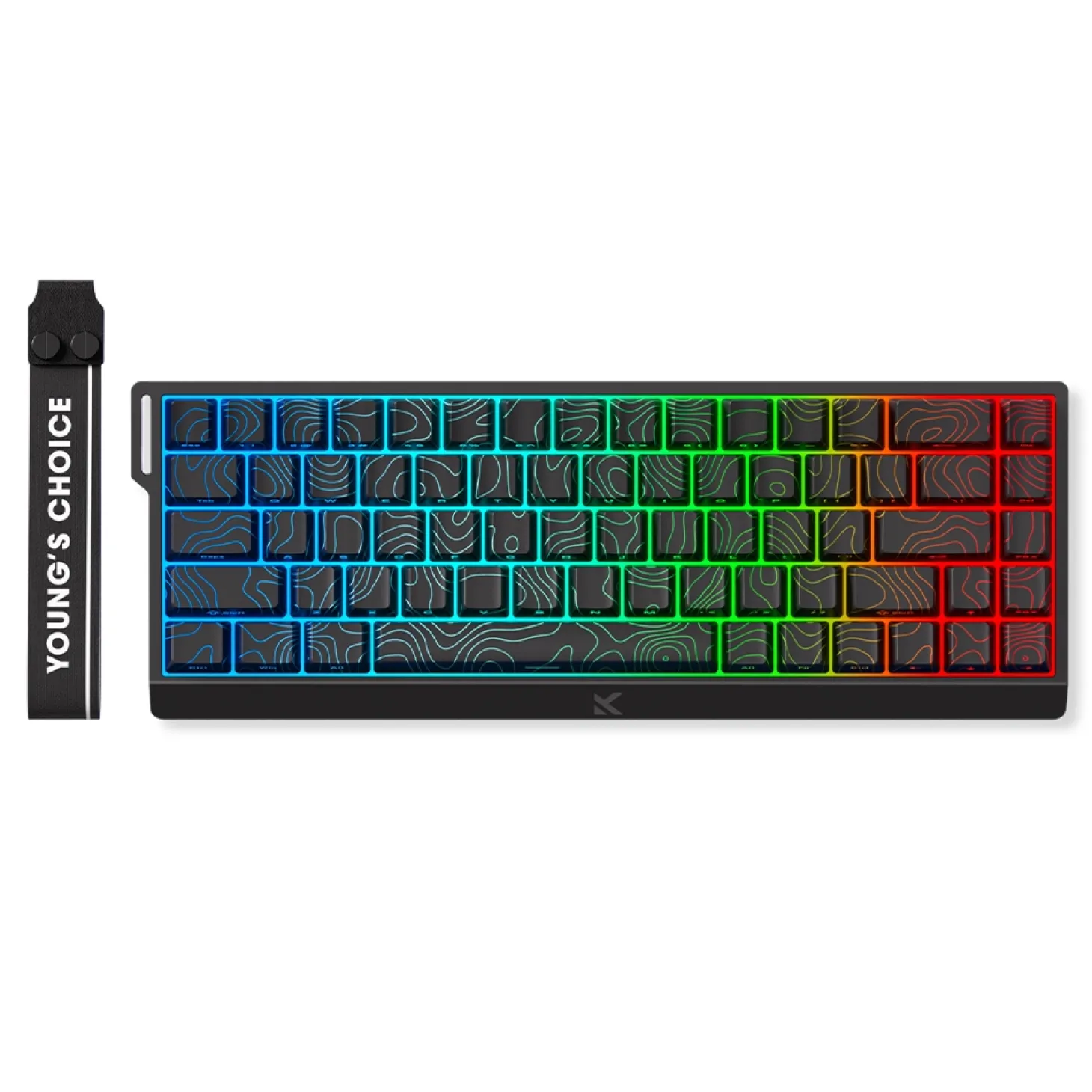 MCHOSE Ace 68 Magnetic ANSI US Topographic Noir
