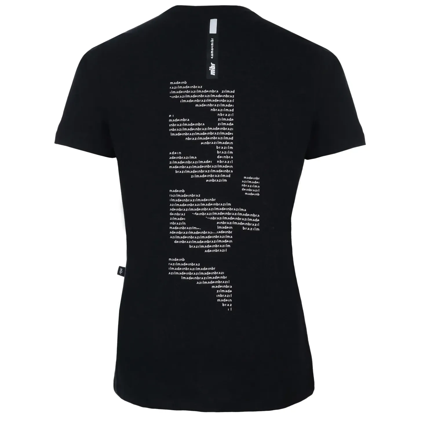 MiBR T-Shirt Newspaper Noir