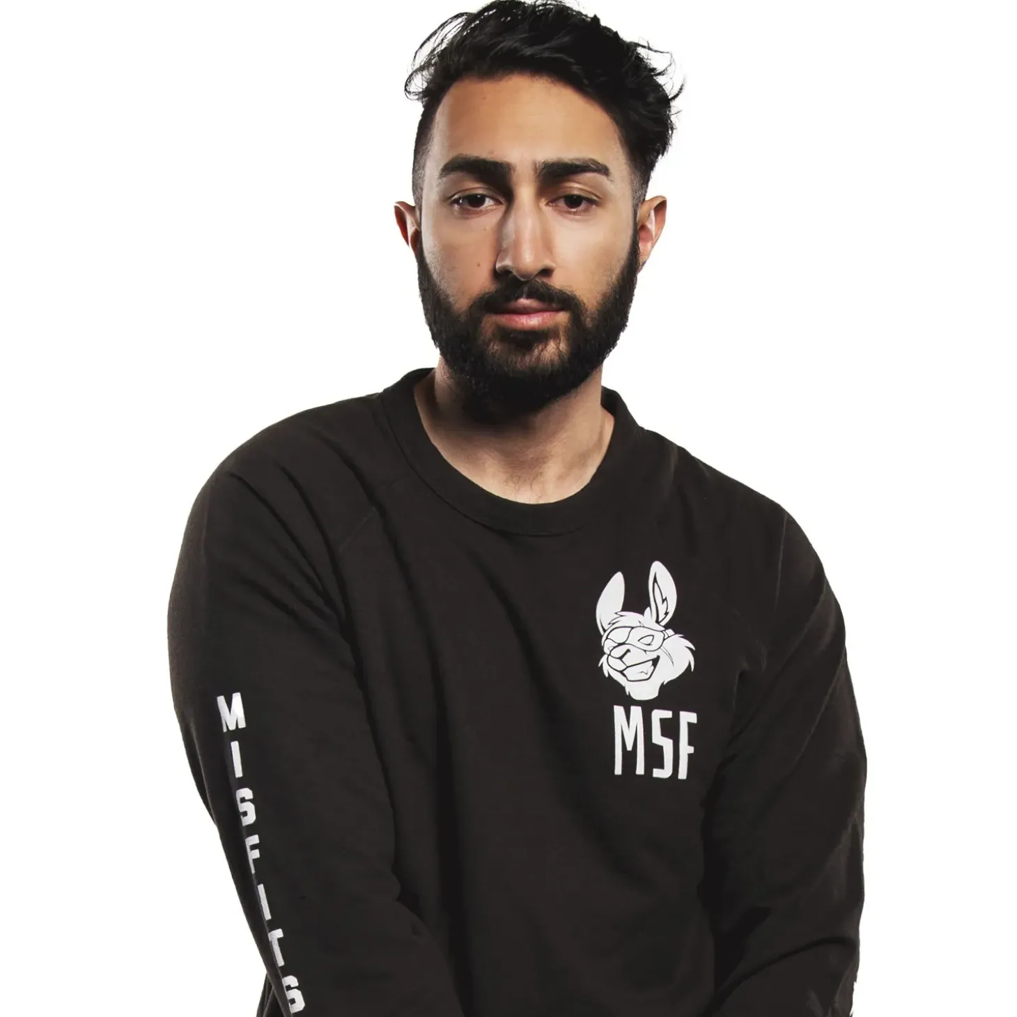 Misfits Pull Control Crewneck Noir