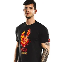 Misfits T-shirt Dyed Logo Noir
