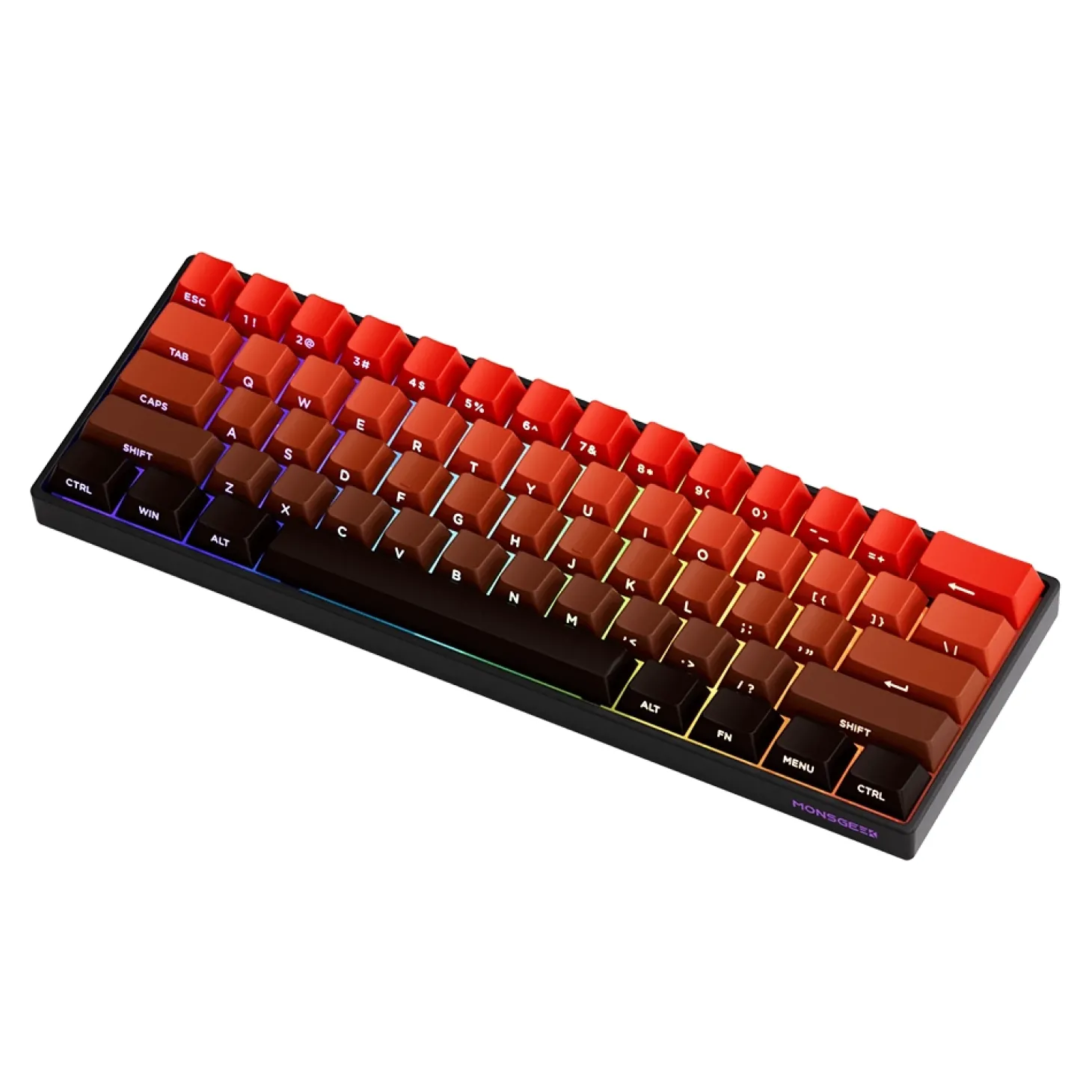 MonsGeek FUN60 MAX HE Wireless ANSI US Blaze Gradient
