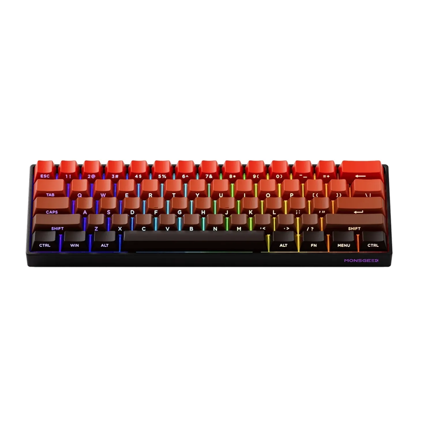 MonsGeek FUN60 MAX HE Wireless ANSI US Blaze Gradient