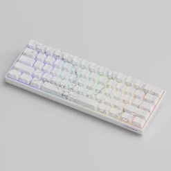 MonsGeek FUN60 MAX HE Wireless ANSI US Nebula Blanc
