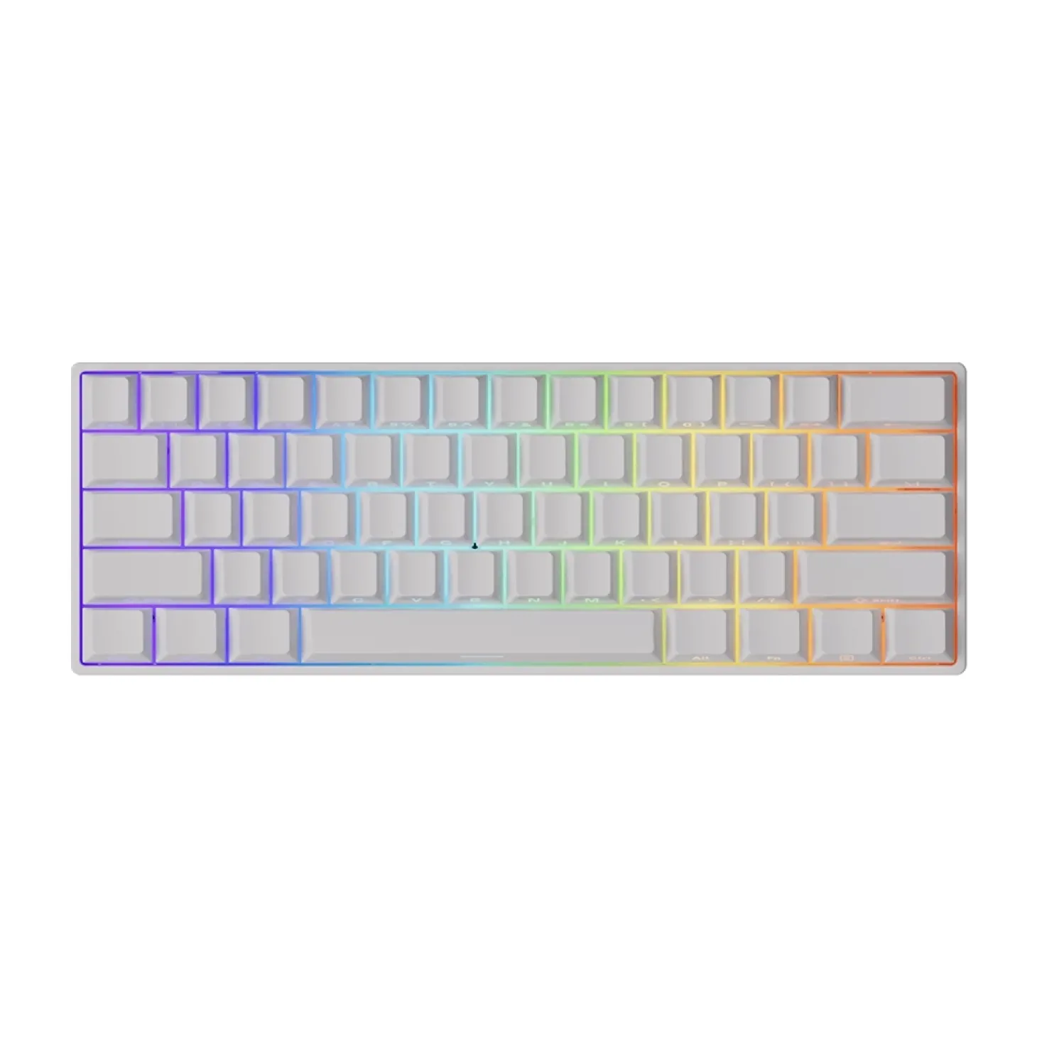 MonsGeek FUN60 PRO HE Wireless ANSI US Blanc