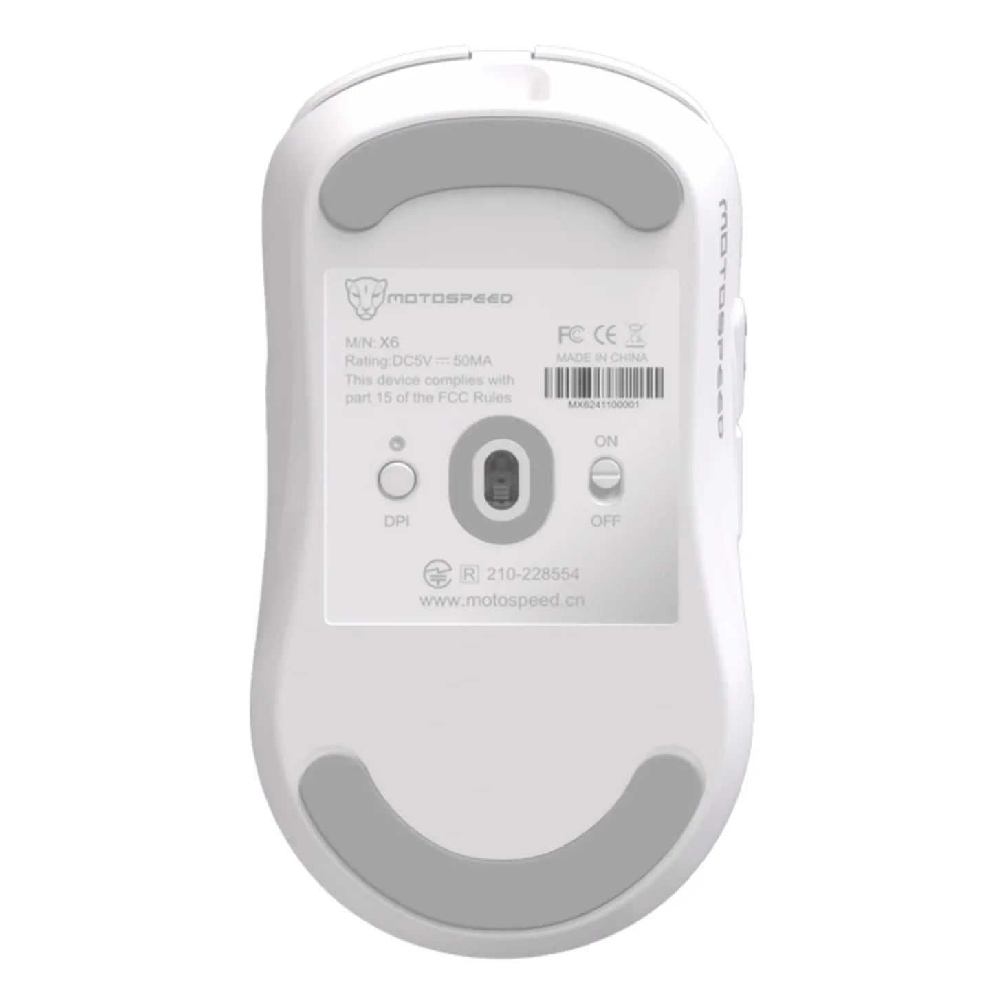 Motospeed X6 8K Wireless Blanc