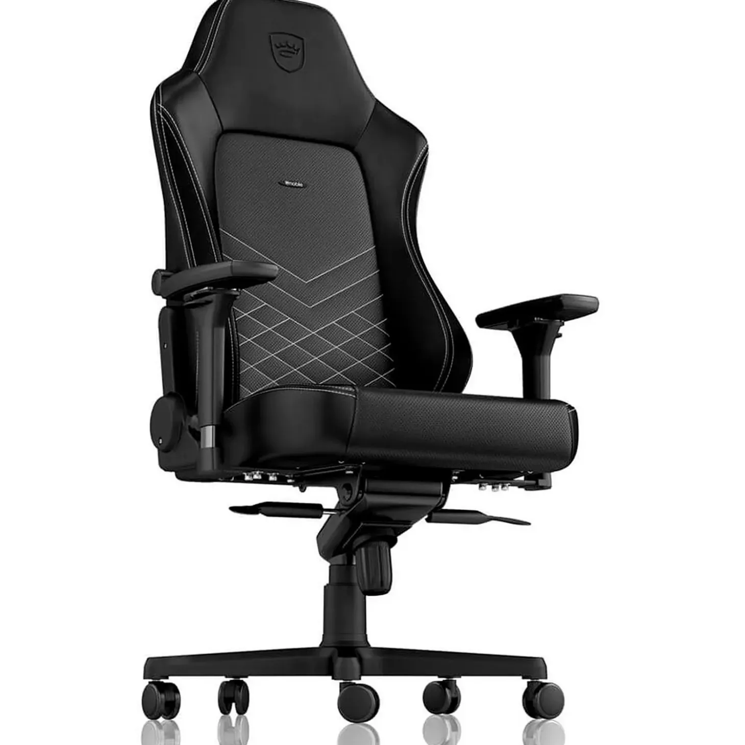 Noblechairs HERO Noir/Blanc Platine