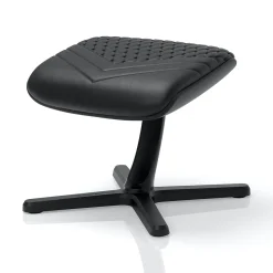 Noblechairs Repose Pieds V2 Cuir Véritable Noir
