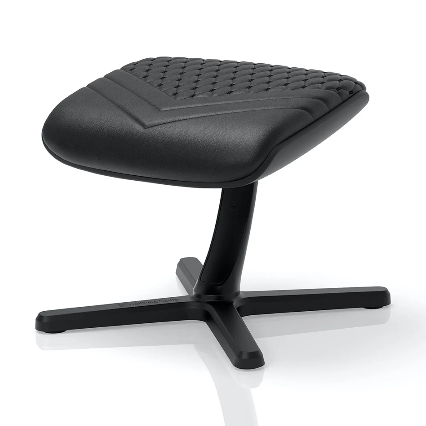 Noblechairs Repose Pieds V2 Cuir Véritable Noir