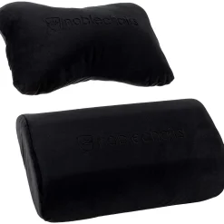 Noblechairs Set de coussins Noir/Noir