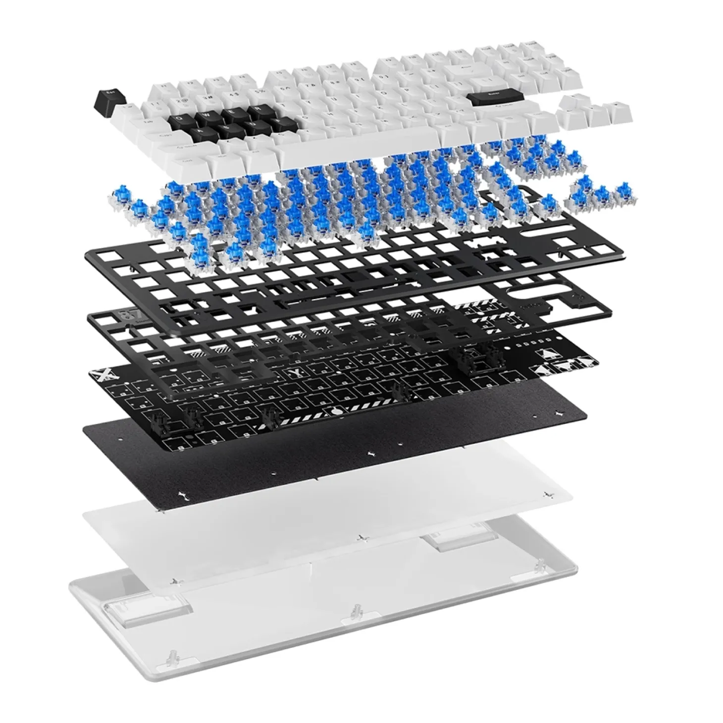 Pulsar PCMK 2 HE TKL ANSI US Blanc