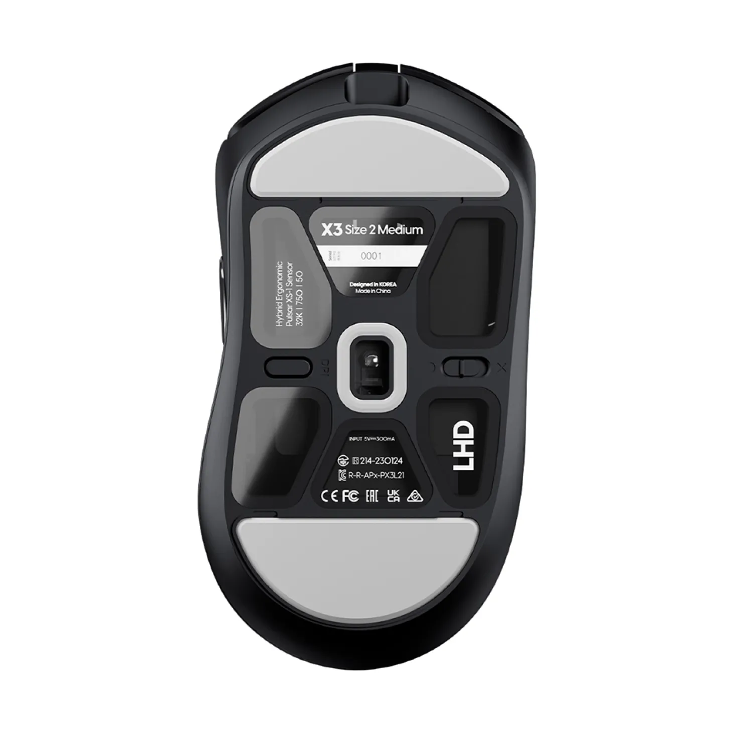 Pulsar X3 LHD Wireless Noir