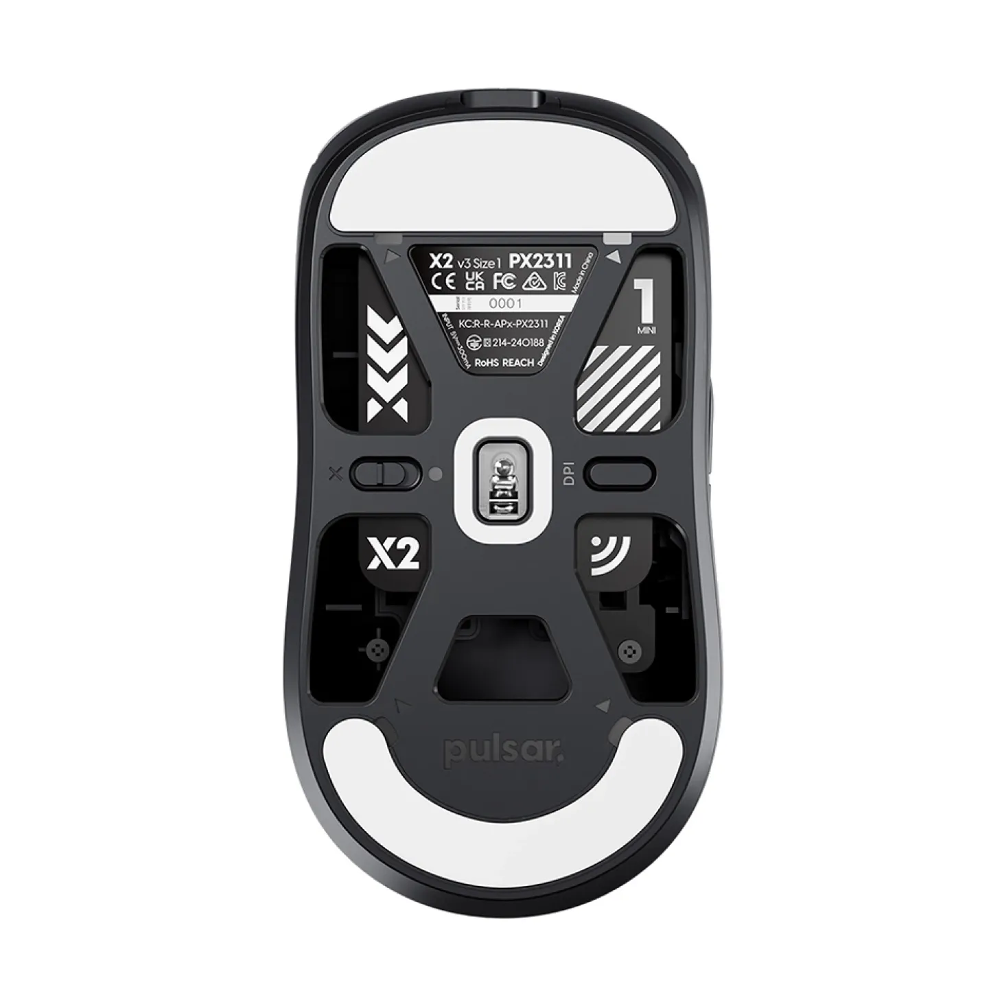 Pulsar X2 V3 Mini Wireless Noir