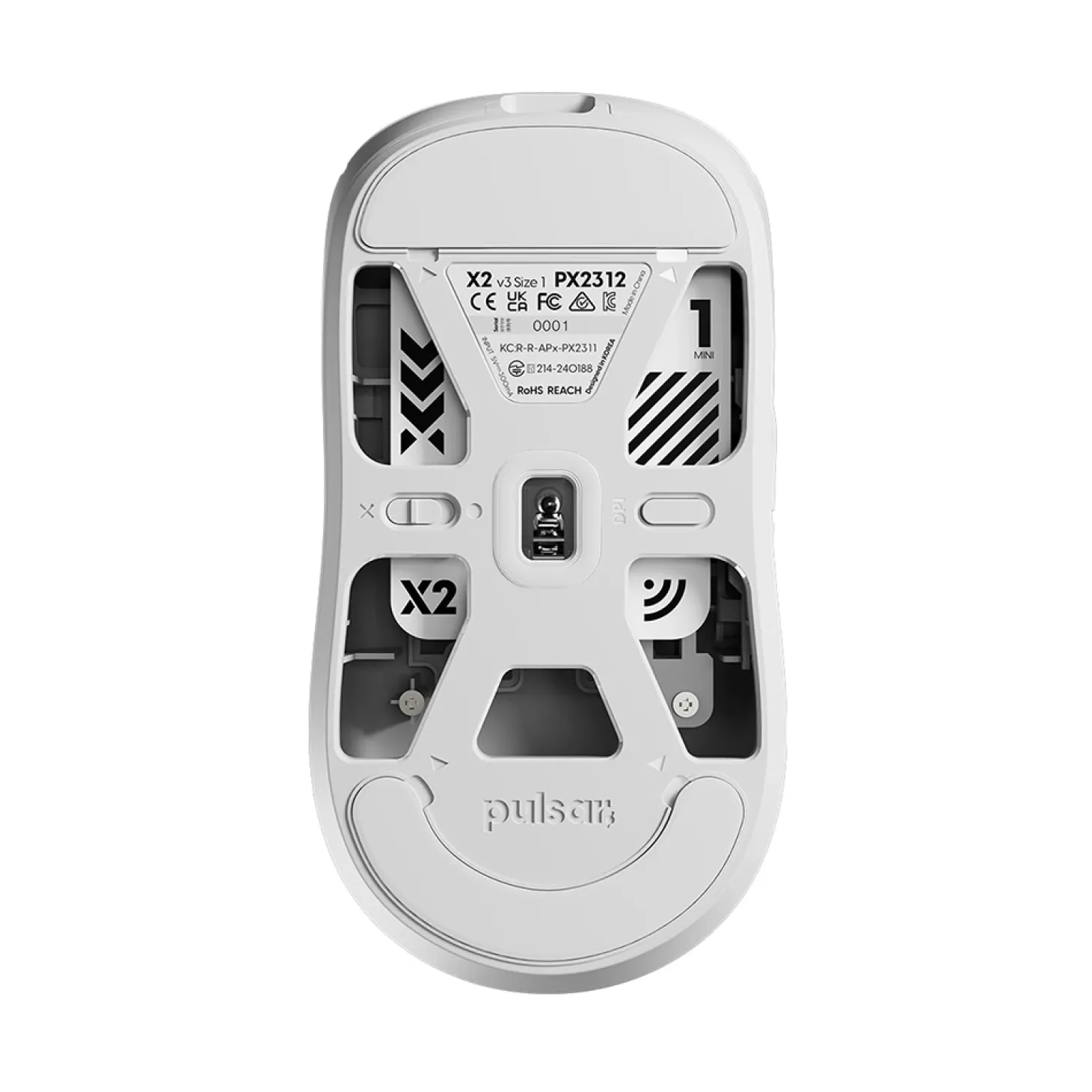 Pulsar X2 V3 Mini Wireless Blanc