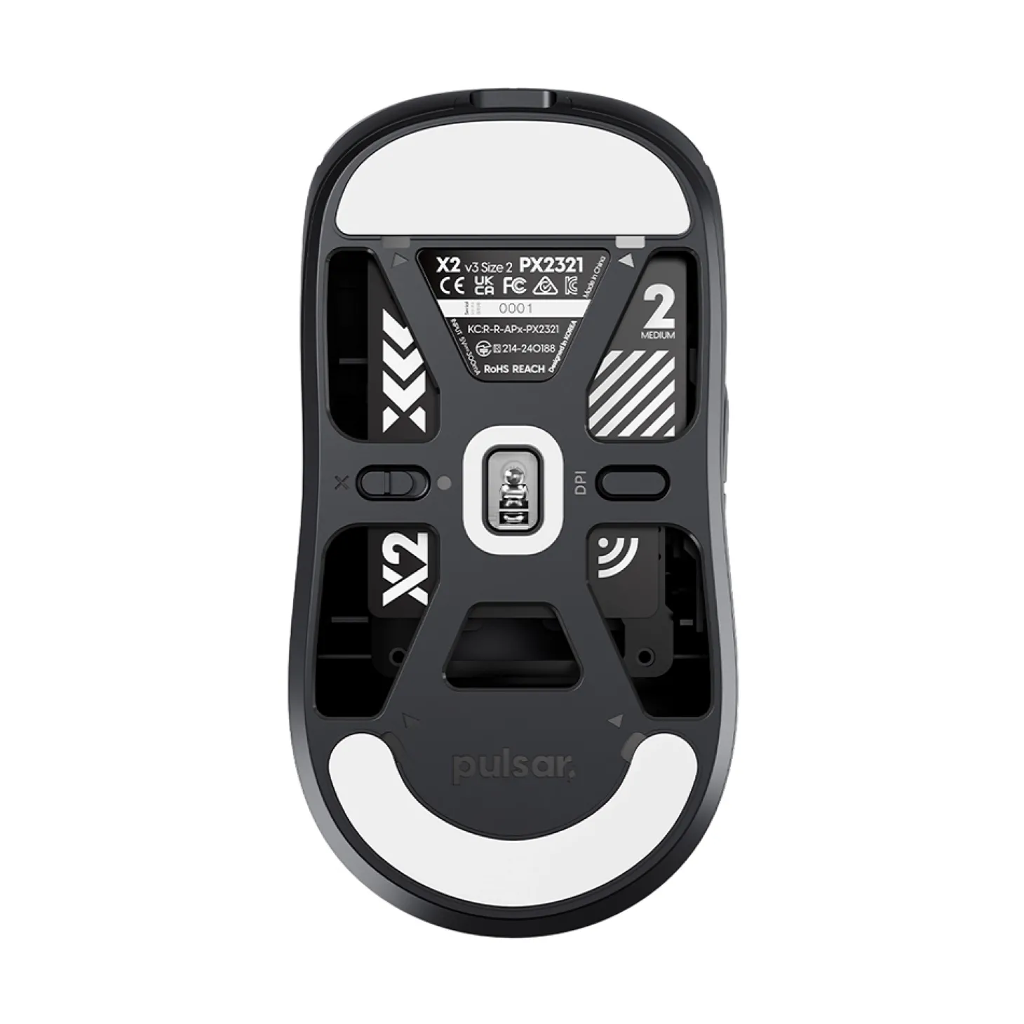 Pulsar X2 V3 Wireless Noir