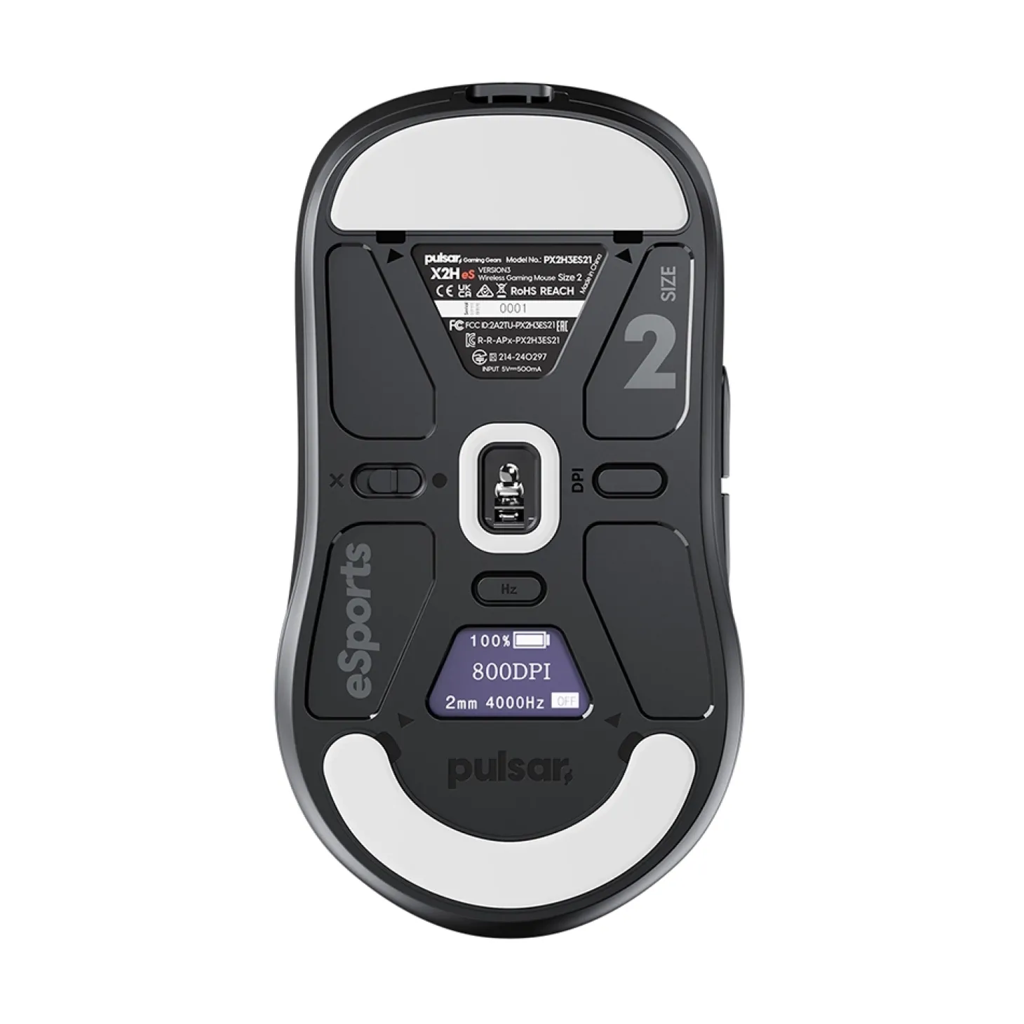 Pulsar X2-H eS V3 8K Wireless Noir