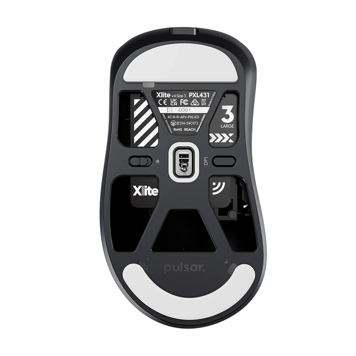 Pulsar Xlite V4 Large Wireless Noir