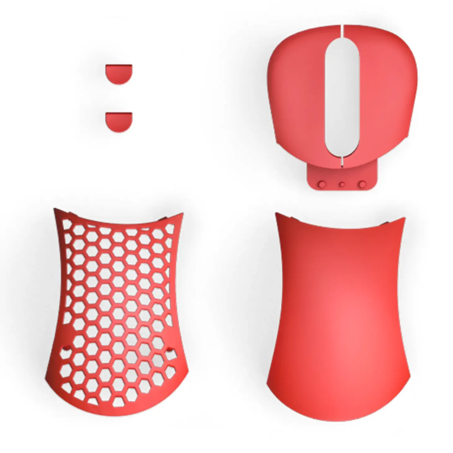 Pwnage Extra Cover Sets Ergo Rouge