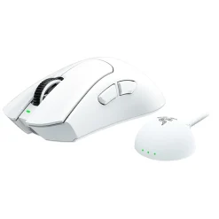 Razer DeathAdder V4 Pro Wireless Blanc