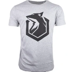 Sector One T-shirt Casual Grand Logo Gris