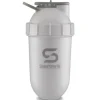 ShakeSphere Tumbler Original Blanc Perle Logo Gris