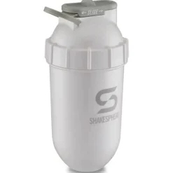 ShakeSphere Tumbler Original Blanc Perle Logo Gris