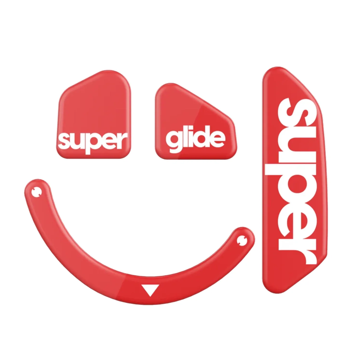 Superglide Type-C Patins en Verre Razer Basilisk V3 Pro Rouge